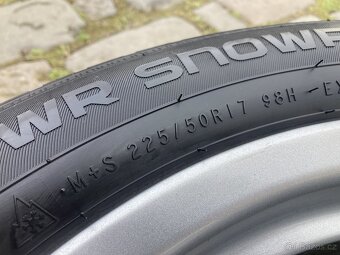 Alu kola pro OPEL ZAFIRA C 5x115 zimní NOKIAN 225/50R17 - 6