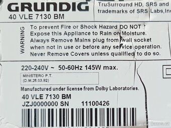 Grundig 40 VLE 7130 BM, Full HD, možno se set-top boxem - 6