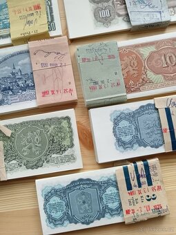 Bankovky 1953, 1961 unc stav postupky.. - 6