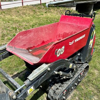 Dumper YANMAR C08 HI TIP+ s vysokým výsypom - 6