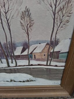 Obraz- zima - 6