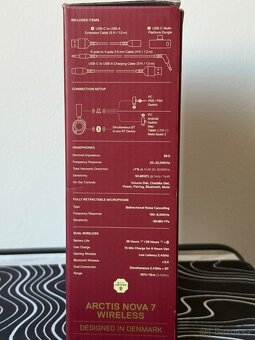 Sluchátka SteelSeries Arctis Nova 7 - Dragon Edition - 6