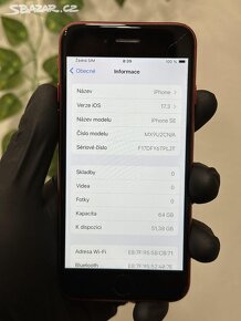 iPhone SE (2020) 64GB - 100% baterie - 6