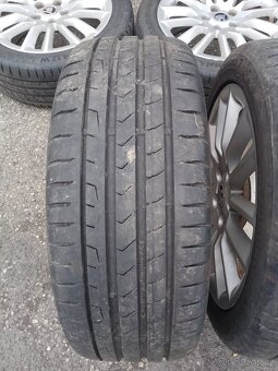Alu kola Škoda 5x112 s pneu Continental 225/45 R17. Sada 4ks - 6