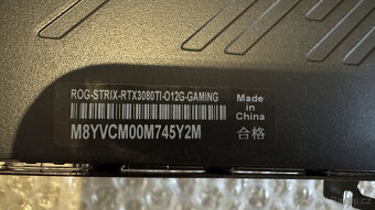 RTX 3080 Ti 12GB ASUS ROG STRIX OC GAMING - 6