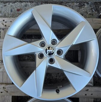 ORIGINÁL ŠKODA HLINÍKOVÉ DISKY 5x100 R17 - 6
