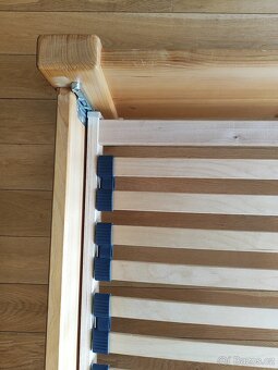 Jednolůžková komplet postel z masivu – 220 x 98 cm - 6