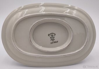 Starožitný omáčník - Kobalt KPM GERMANY, Krásný stav - 6