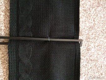 Nová dámská zimní šála Alpine Pro - černá, akryl - 6