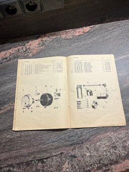 Katalog náhradních dílů babetta typ 210 - 6