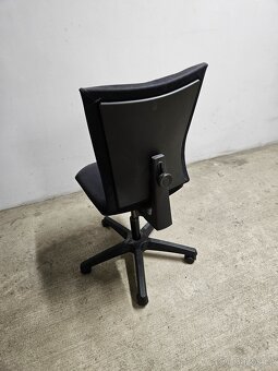 Kancelářská židle černá nastavitelná - 6