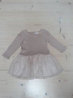 Starorůžové šaty vel 80 - 6