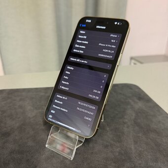 iPhone 14 Pro Max 256GB zlatý, rok záruka - 6