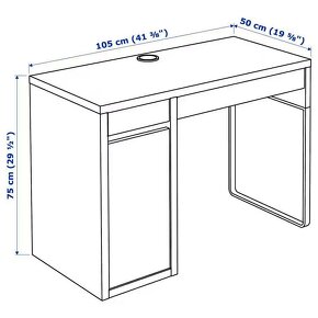 Psací stůl Micke (Ikea) - 6