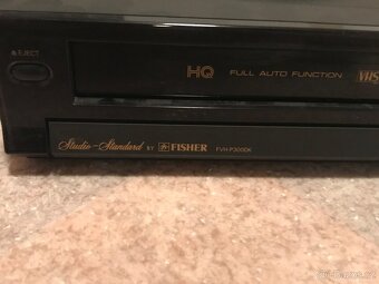 VHS videorekorder Fisher s vadou - 6