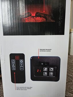 Elektrický nástěnný krb - 6