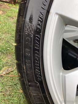 Originální alu sada Audi R20, 5x112, Michelin - 6