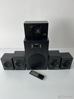 Genius SW-HF 5.1 4500 Ver. II, 5.1 Reproduktory, dřevěné - 6