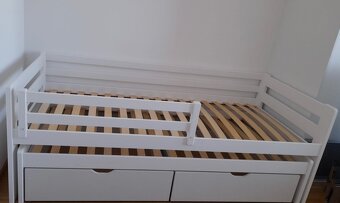 Dětská postel s přistýlkou a šuplíky - 200x90 cm - - 6