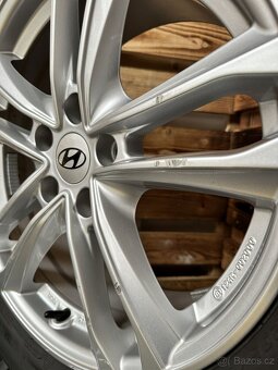 Hyundai Santa Fe originální ALU disky 5x114,3 R18 - 6