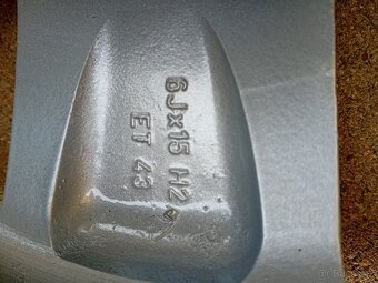 Alu kola Škoda R15, 5x100 - 6