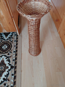 Retro proutěný stojan - 6