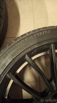 ALU kola Autec R19 5x110 + letní pneu - 6