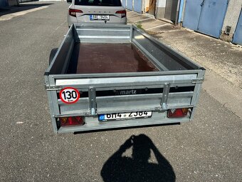 Přívěs Martz 265x125cm Premium - listová péra - 6