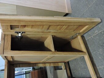 Teaková koupelnová skříň - 6