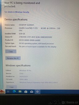 Dell Precision M4500 (vhodný na práce s CAD) - 6