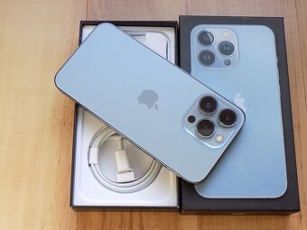 APPLE iPhone 13 Pro 256GB Sierra Blue - ZÁRUKA - TOP STAV - 6
