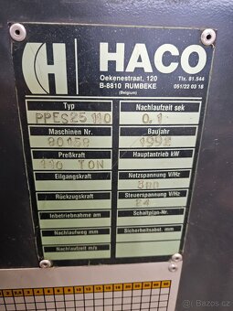 Ohraňovací lis Haco PPESS 25 110 - Cybelec - 6