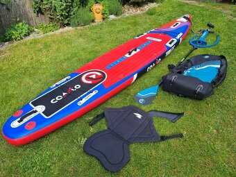 Paddleboard COASTO TURBO 12´6 s příslušenstvím a sedačkou - 6