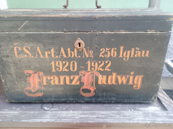 Vojenský kufr 1920-22 - 6