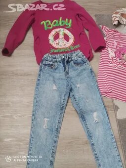 Dívčí set oblečení 6-8 let - 6