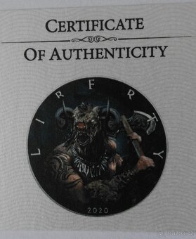 Stříbrné mince American Eagle 1 oz dva druhy - 6