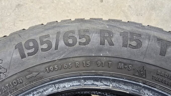 Zimní pneu 195/65/15 Continental - 6