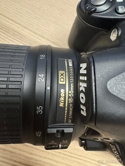 Zrcadlovka Nikon D3100 tělo + objektiv 18-55 mm - 6