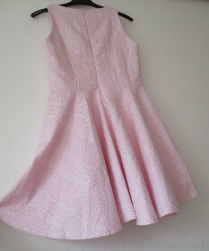 Dámské společenské šaty růžové L 40 - 6