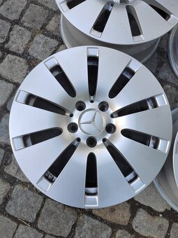 Prodám zánovní alu 16 mercedes Benz třídy C 5x112 ET 38 - 6