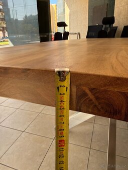 Masivní jídelní stůl 100x200 cm NOVÝ 2. jakost - 6