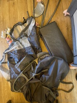 Kinderkraft postýlka cestovní Joy pink s doplňky - 6