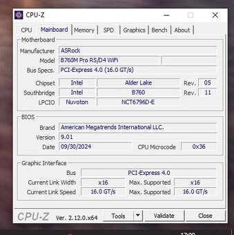 ASROCK B760M Pro RS/D4 WiFi Socket intel 1700,Funkční,Záruka - 6
