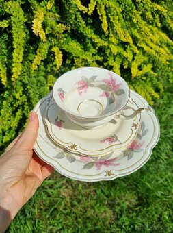 Starožitná porcelánová sňidaňova sada WEIMAR Německo - 6