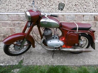 jawa 350 kývačka motocykl - 6