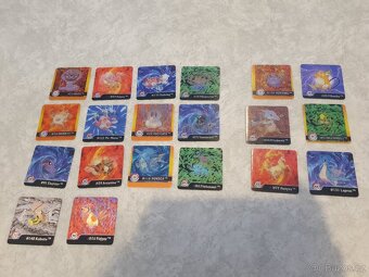 Pokémon nálepky a kartičky - 6