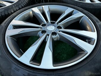 Originál alu kola Mercedes 5x112 R19 S-class zimní - 6