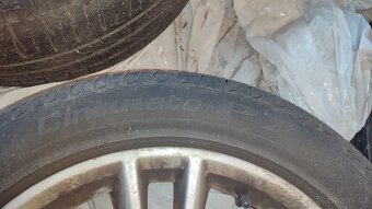 Ford Mondeo 4x alu + pneu 215/50 R17 Pirelli Cinturato P7 - 6