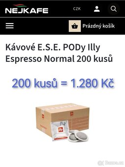 Kávovar ELITE E.S.E., černá, na papírové Pody E.S.E. - 6