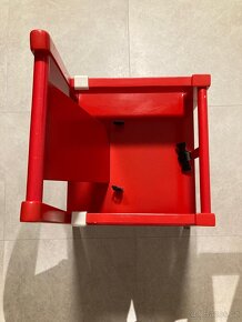 Dětská jídelní dřevěná židlička IKEA - 6